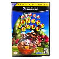 Super Monkey Ball Players Choice Nintendo GameCube Like New CIB - Game Case Cover Showing Full Artwork