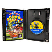 Super Monkey Ball [Player's Choice] Nintendo GameCube - Interior case view with artwork, very good condition