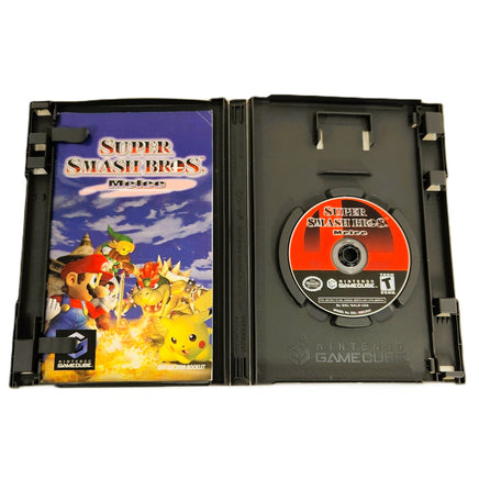 Super Smash Bros Melee Nintendo GameCube Good - Disc And Manual Inside Open Case