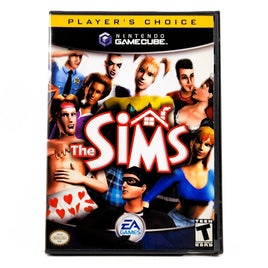 The Sims Players Choice Nintendo GameCube Like New CIB - Front Sleeve Artwork For Retail Game Box