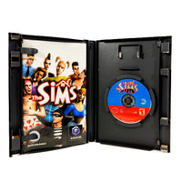 The Sims Players Choice Nintendo GameCube Like New CIB - Open Case Showing Disc & Manual