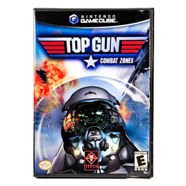 Top Gun Combat Zones Nintendo GameCube Very Good - Front Cover Of Game Case