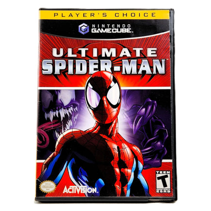 Ultimate Spider-Man [Player's Choice] Nintendo GameCube - Front cover design displayed, good condition