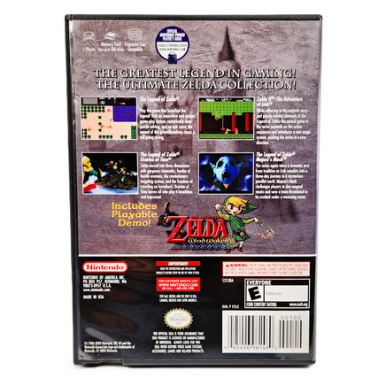 The Legend Of Zelda 4 Game Promotional Disc Collectors Edition Nintendo GameCube Very Good CIB - Back Cover Art Shown