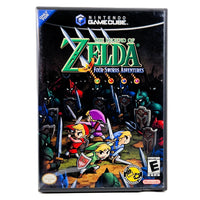 The Legend of Zelda: Four Swords Adventures - Nintendo GameCube - Front box artwork, good condition