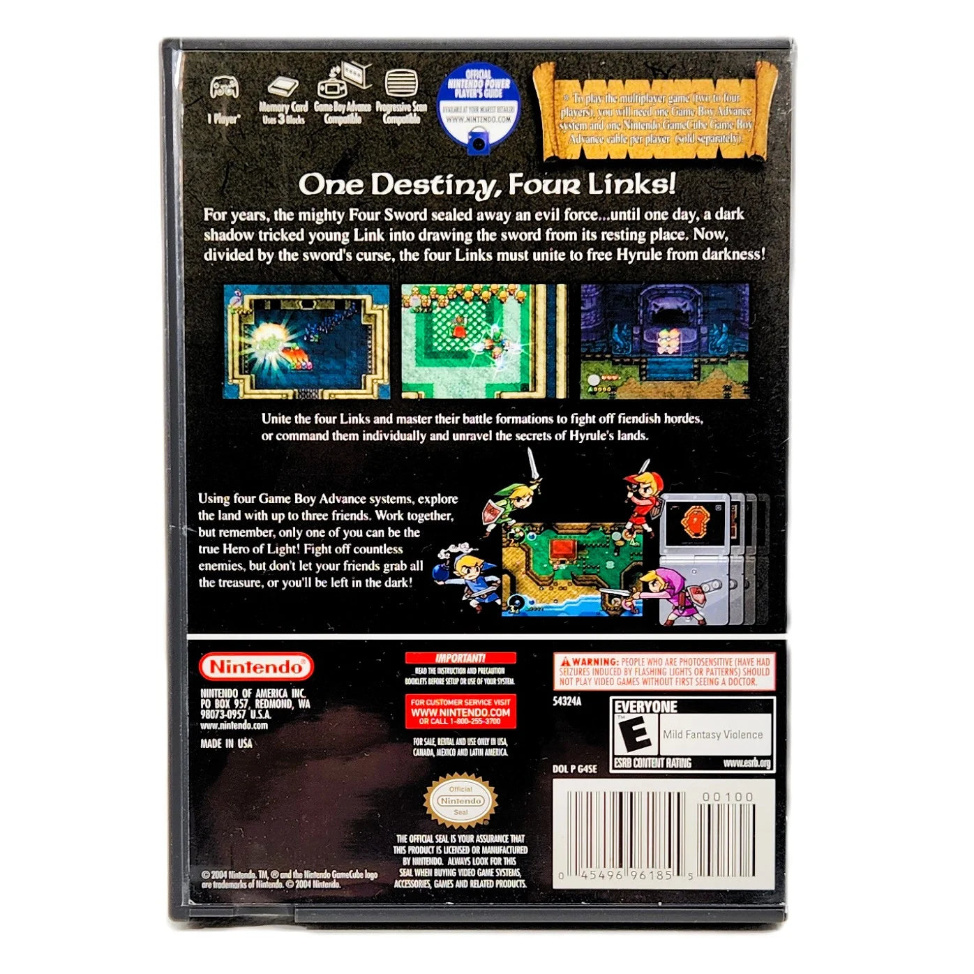 The Legend of Zelda: Four Swords Adventures – GameCube| Retro Game Fan
