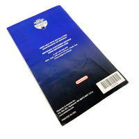 Rear view of the printed instruction manual for the Nintendo GameCube version of The Legend of Zelda: Four Swords Adventures.