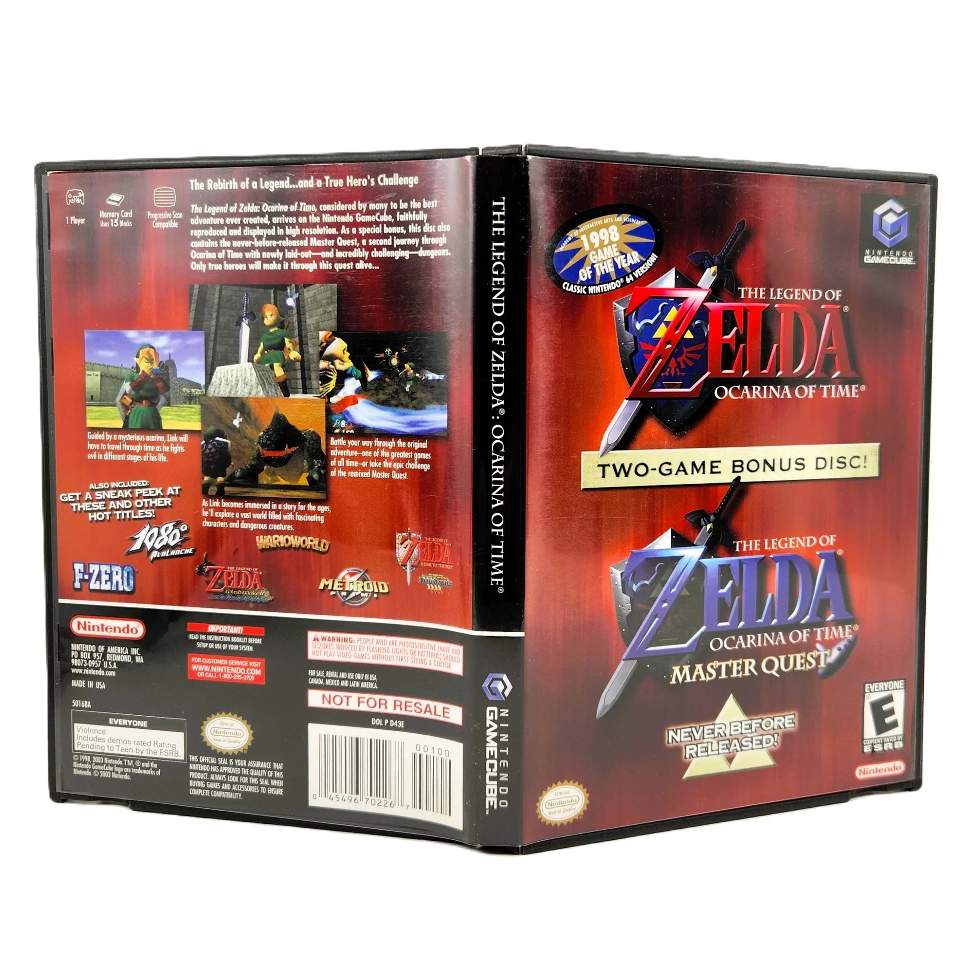タイムセールGAMECUBE Buy Zelda Ocarina of Time / Master Quest – Nintendo GameCube