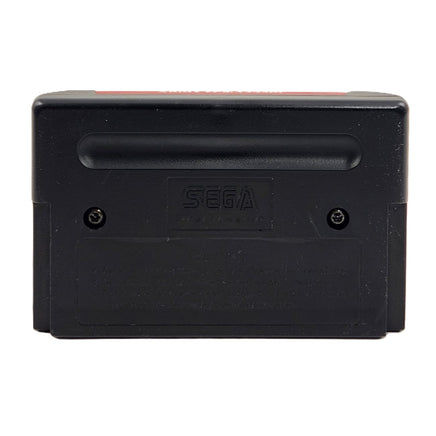 Aladdin Sega Genesis Very Good Loose - Cartridge Back View