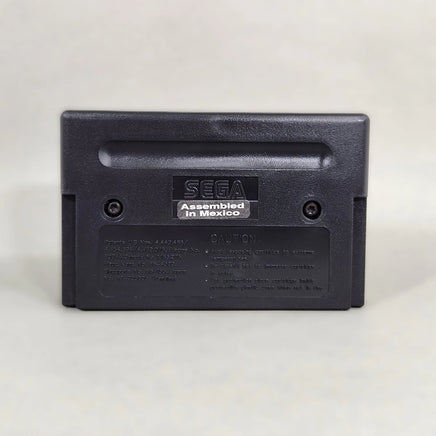 Castlevania: Bloodlines [Cardboard Box] Sega Genesis - Rear view of authentic game cartridge, like new condition