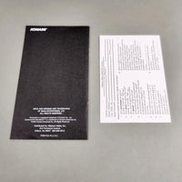 Castlevania: Bloodlines [Cardboard Box] Sega Genesis - Rear view of authentic instruction manual and registration card, like new condition
