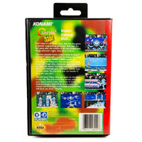 Contra Hard Corps Sega Genesis Like New CIB - Authentic Game Box Back Cover