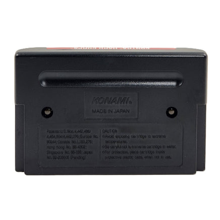 Contra Hard Corps Sega Genesis Like New - Cartridge Reverse Side