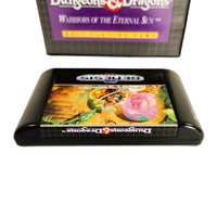 Dungeons Dragons Warriors Of The Eternal Sun Sega Genesis Very Good - Showing Cartridge Label