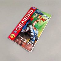 Earthworm Jim Sega Genesis Very Good CIB - Front view of authentic game instruction manual