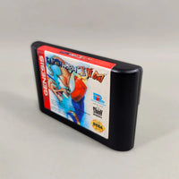 Earthworm Jim Sega Genesis Very Good CIB - Alternate angle of front view of genuine game cartridge label artwork