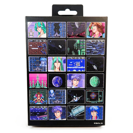 Gaiares Retro-Bit Edition Sega Genesis Like New CIB - Game Slipcover Packaging Back