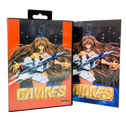 Gaiares Retro-Bit Edition Sega Genesis Like New CIB - Game Packaging Front