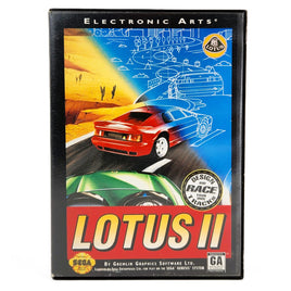 Lotus Ii Sega Genesis Good - Case Front Artwork