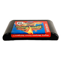 Mighty Morphin Power Rangers Sega Genesis Good Loose - Authentic Cartridge Label Shown