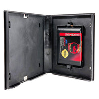 Mortal Kombat Sega Genesis Good - Open Retail Case Showing Game Cartridge