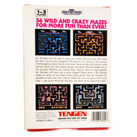 Ms Pacman Cardboard Box Sega Genesis Good - Back Of Retail Game Box