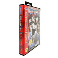 Robocop 3 Sega Genesis Good CIB - Game Box Spine Close-Up