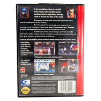Robocop Vs The Terminator Sega Genesis Very Good - Game Case Back