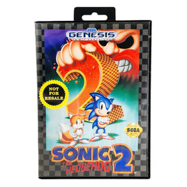 Sonic The Hedgehog Not For Resale Sega Genesis Good - Front Of Retail Case Shown