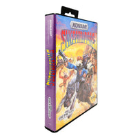 Sunset Riders Sega Genesis Like New CIB - Retail Box Spine Label Visible