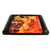The Lion King  Disney Sega Genesis Good Loose - Top Edge Cartridge Label