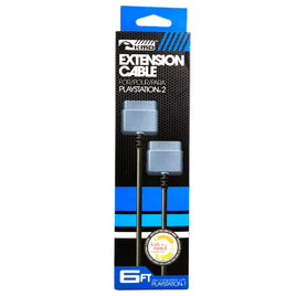 PlayStation 1 or 2 6ft Controller Extension Cable Brand New Front of Box