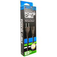 AC Power Supply Cable / Cord for PlayStation 2 (PS2) or Original (OG) Xbox - New