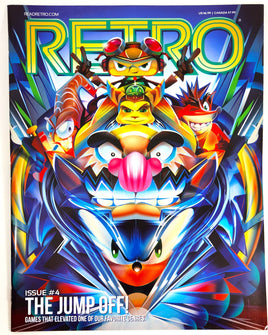 RETRO Video Game Magazine, Issue 04 2014, Platform Gamer Issue, Mario Sonic Bonk - Brand New