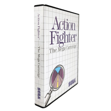 Action Fighter Sega Master System Very Good - Game Case Spine Shown