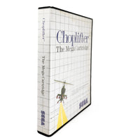 Choplifter Sega Master System Good - Game Case Spine Shown