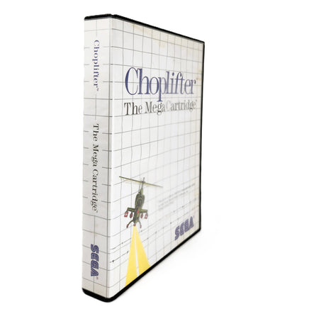 Choplifter Sega Master System Good - Game Case Spine Shown