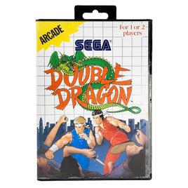 Double Dragon Sega Master System Good - Game Case Front Artwork