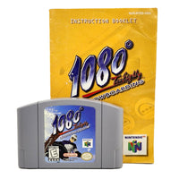 1080 Snowboarding Nintendo 64 Very Good Loose - Cartridge Front View with Instruction Manual