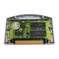 1080 Snowboarding Nintendo 64 Very Good Loose - Open cart showing authentic game circuit board with working save battery installed