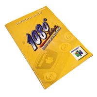 1080 Snowboarding Nintendo 64 Very Good Loose - Front view of official game instruction manual