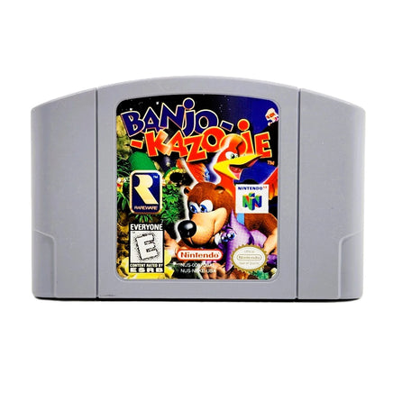 Banjo Kazooie Nintendo 64 Good Loose - Cartridge Front Label
