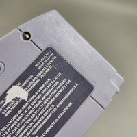 Banjo-Tooie for Nintendo 64 - Close-up of authentic N64 cartridge rear label factory number stamp, good condition, loose
