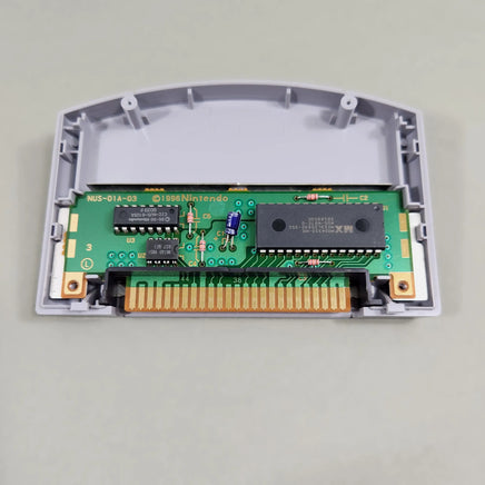 Banjo-Tooie for Nintendo 64 - Open N64 cartridge showing authentic Nintendo circuit board and ROM chips, good condition, loose