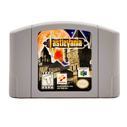 Castlevania Nintendo 64 Very Good Loose - Game Cartridge Front