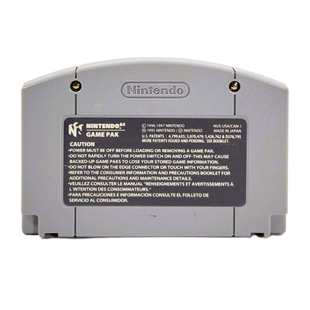 Castlevania Nintendo 64 Very Good Loose - Game Cartridge Back