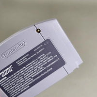 Cruis'n USA for Nintendo 64 - Genuine Nintendo game cart showing embossed number on back label, very good condition