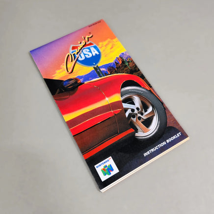 Cruis'n USA for Nintendo 64 - Authentic Nintendo 64 game manual displaying original cover design, very good condition