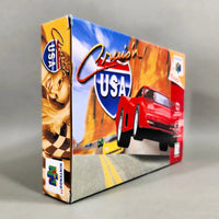 Cruis'n USA for Nintendo 64 - Authentic Nintendo 64 retail box displaying front cover and side panel, very good condition