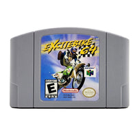 Excitebike 64 Nintendo 64 Very Good Loose - Front of game cartridge & label showing game artwork and logo